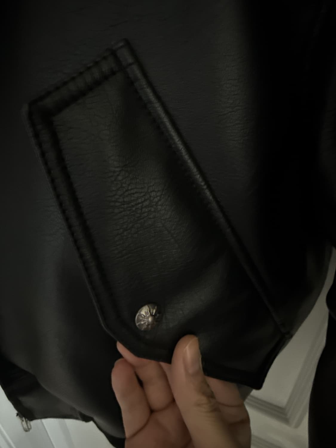 (깡스타일)로버스트포 레더 푸퍼 자켓 xl (택있음) 상품이미지3