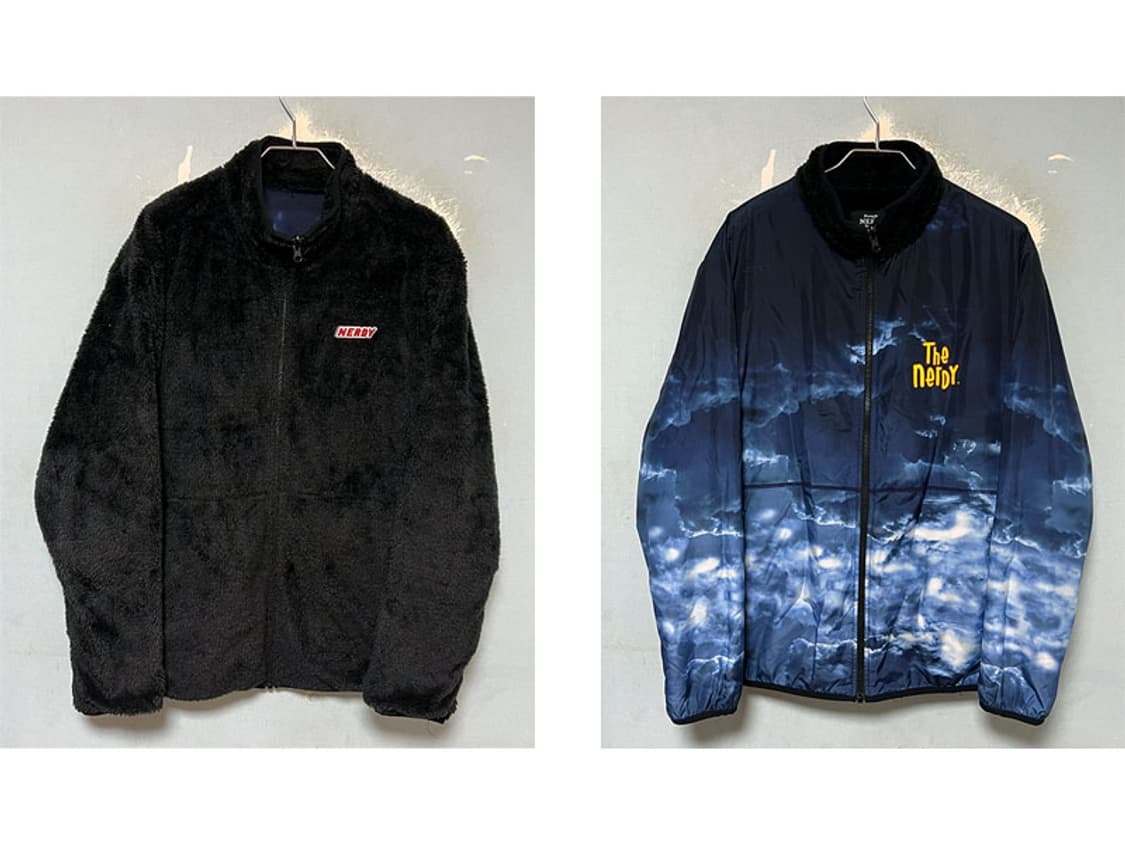 NERDY 널디 남녀공용 양면점퍼 후리스 추동 M 95-100 상품이미지1