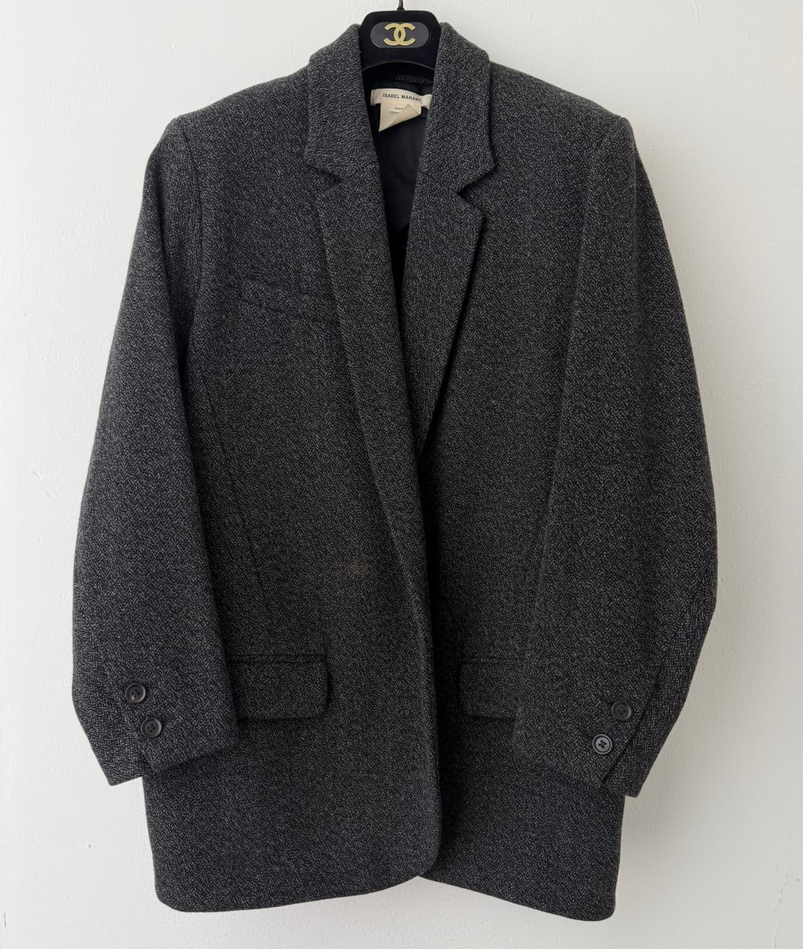이자벨마랑 H&M 콜라보 울 싱글 자켓 상품이미지2