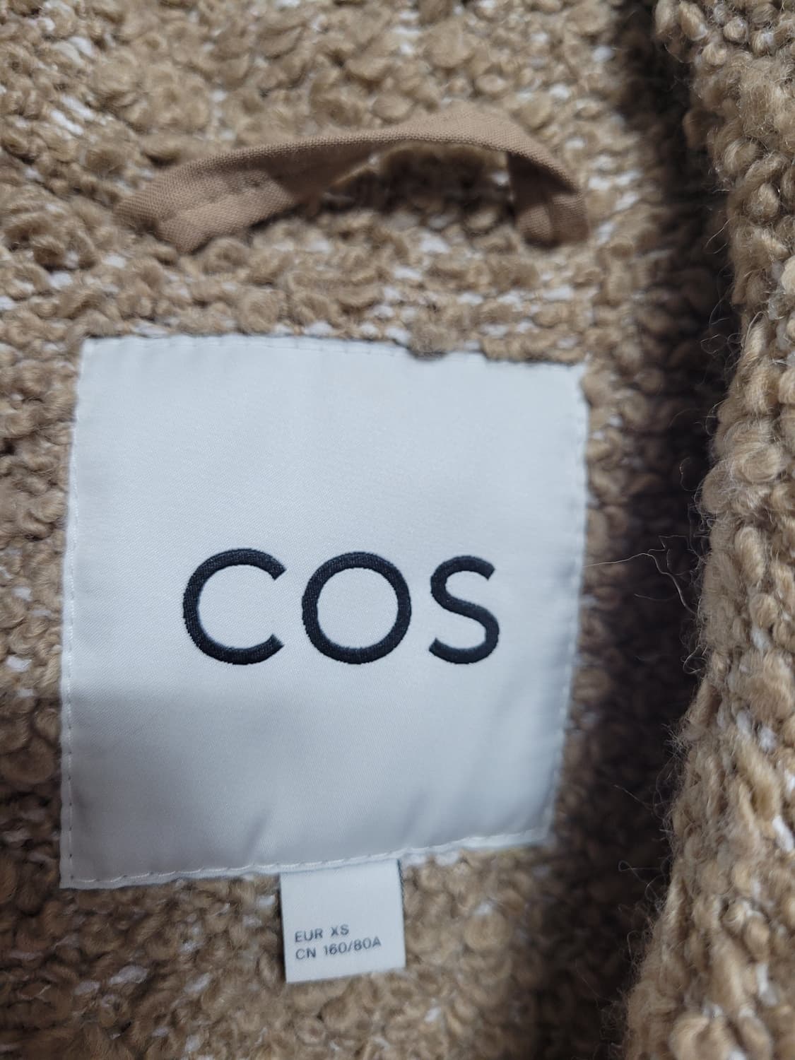 COS 코스 부클 롱코트 상품이미지3