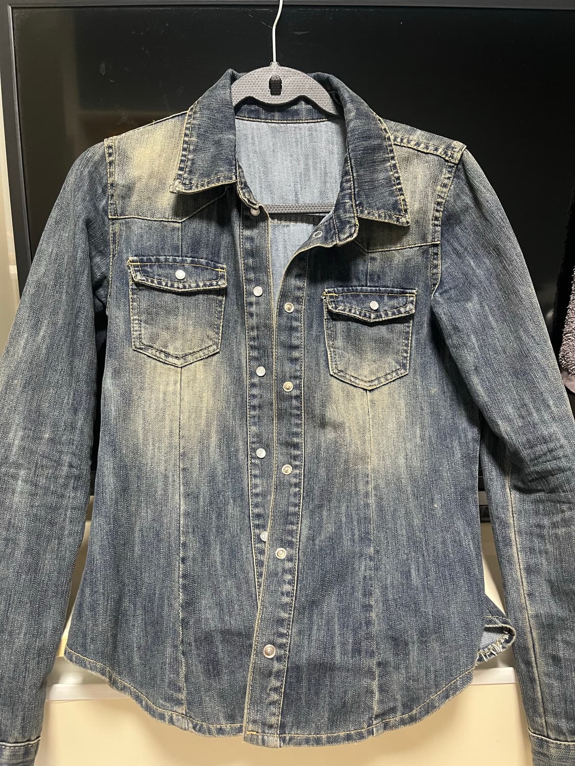 아워캐비넷 청자켓 teen denim shirts s 상품이미지2