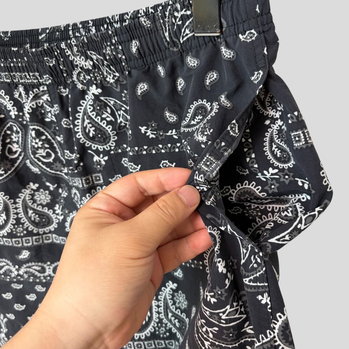 (L)GU 지유 페이즐리 액티브 반바지 상품이미지2