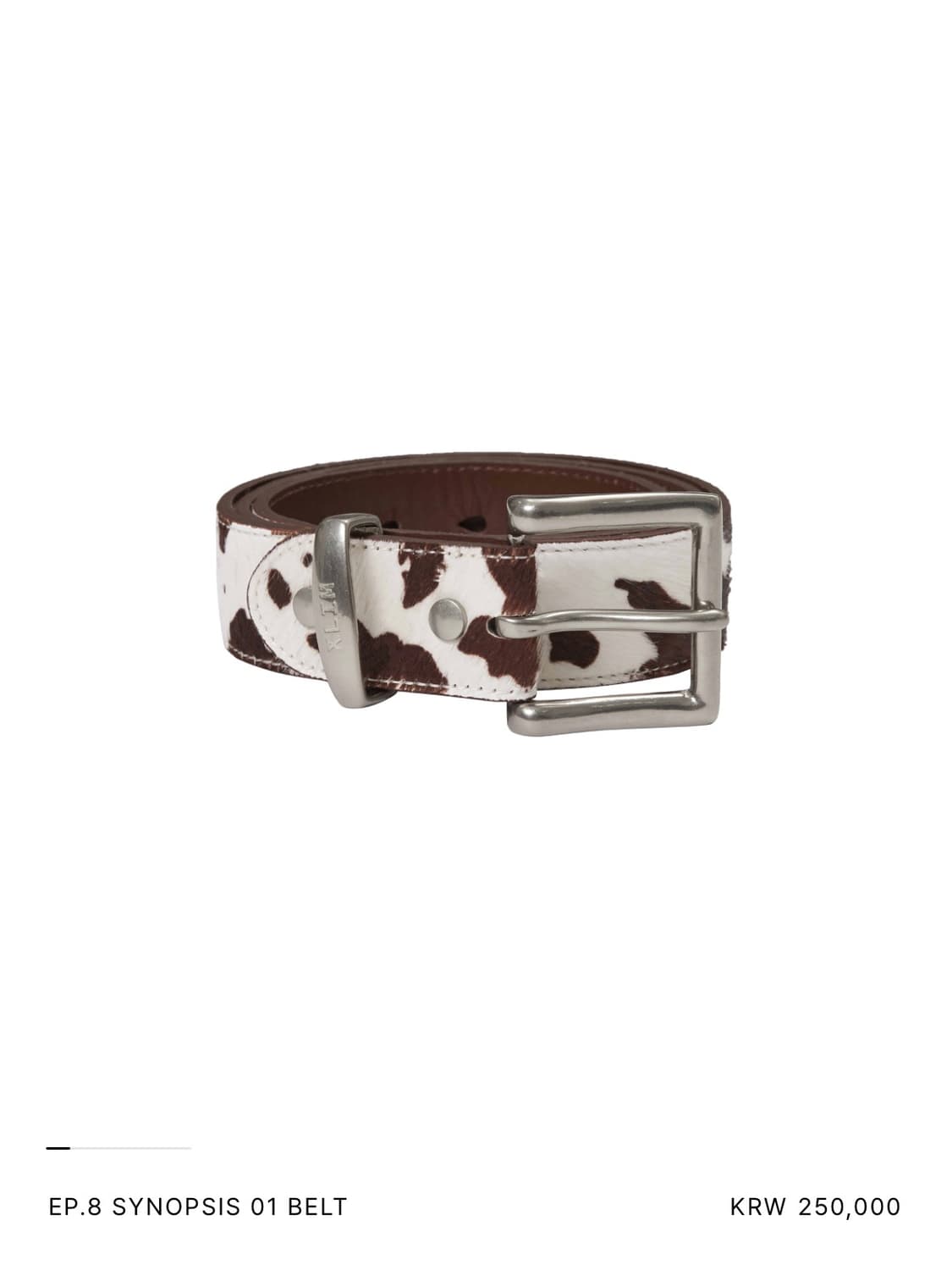 XLIM EP.8 SYNOPSIS 01 BELT 상품이미지1