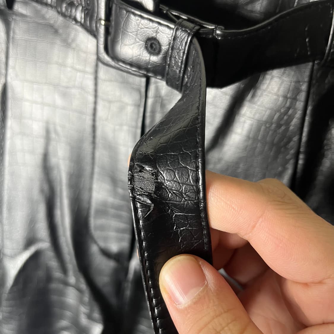 [ORR] 오르 레더 팬츠 상품이미지5