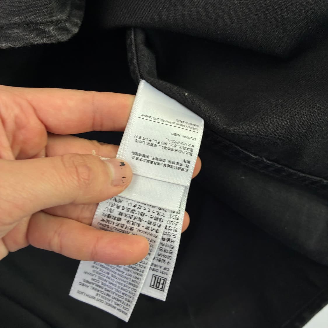 Levis  리바이스 레드탭 흑청 워시드 웨스턴 셔츠 상품이미지6