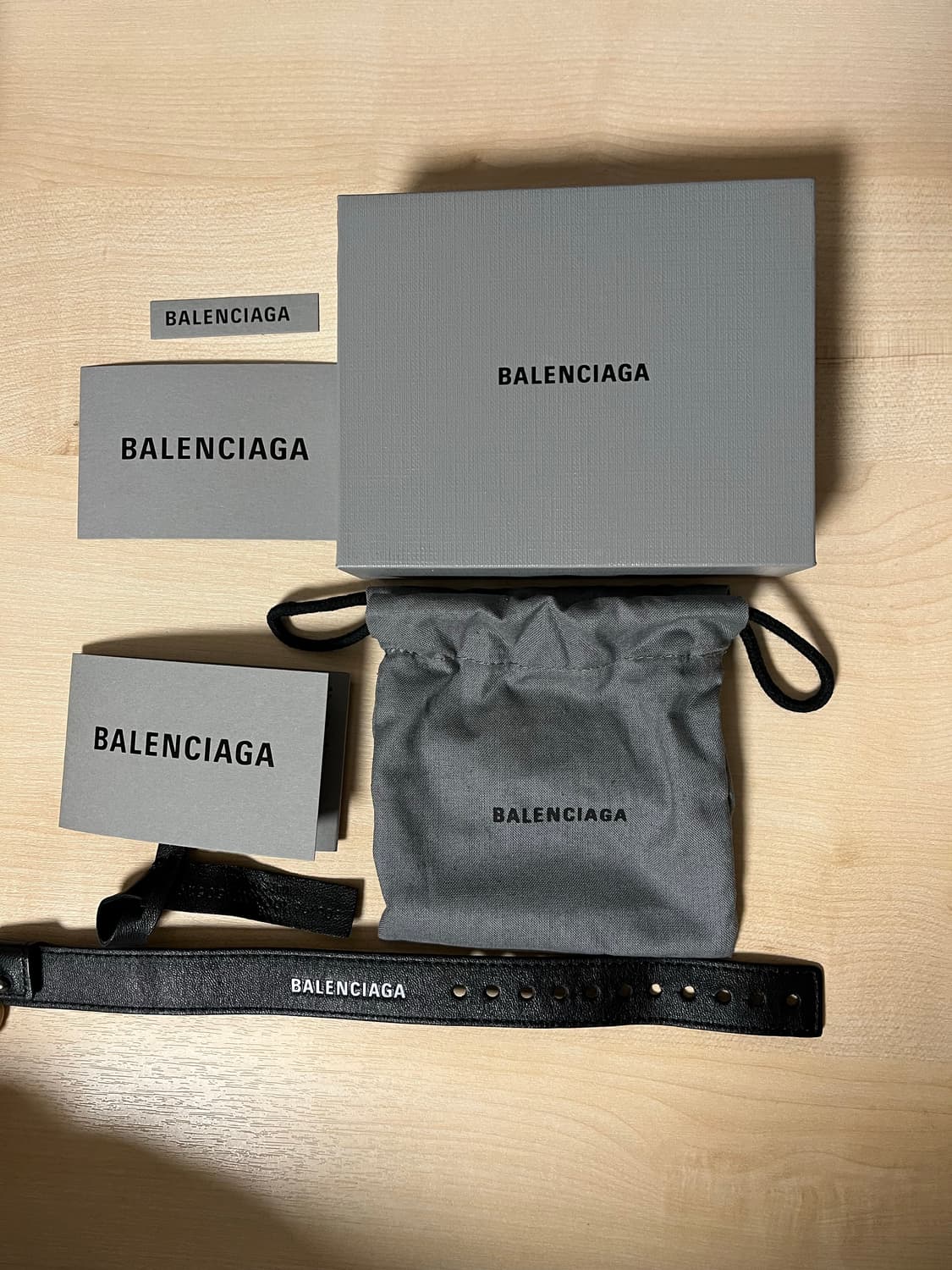 발렌시아가 레더 팔찌  상품이미지1