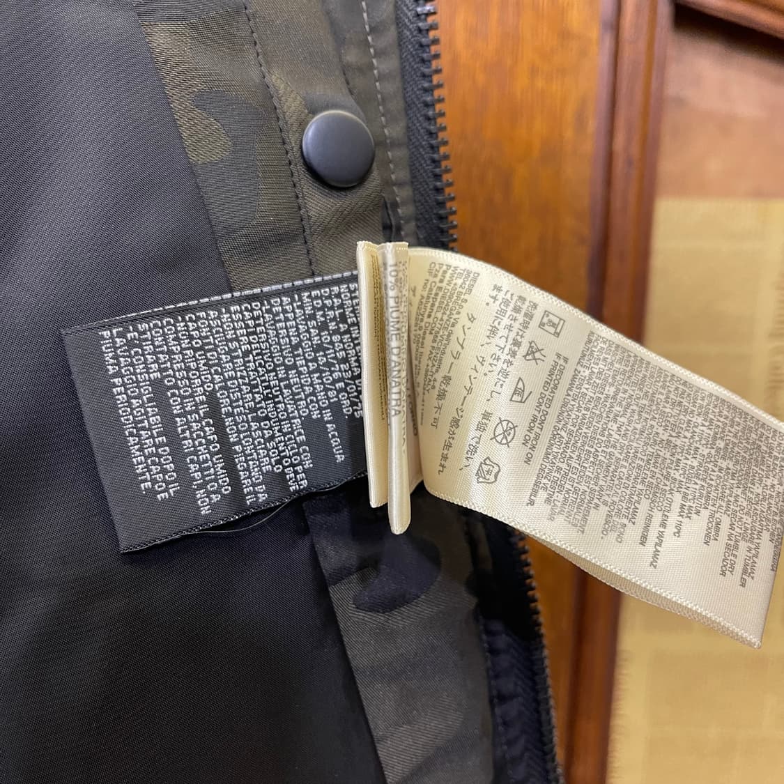 디젤 유틸리티 덕 다운 푸퍼 자켓 상품이미지7