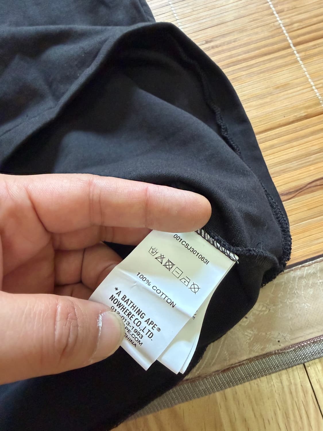 베이프 오버사이즈핏 반팔 그래피티 프린팅 새상품급 티셔츠 XL 상품이미지5