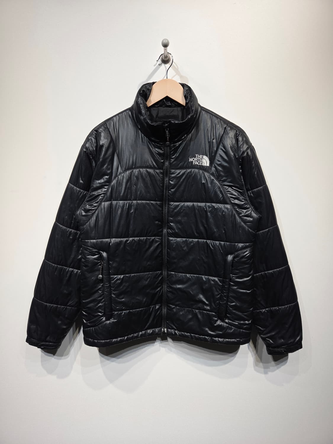 노스페이스 블랙 엑셀로프트 경량 패딩 자켓 상품이미지2