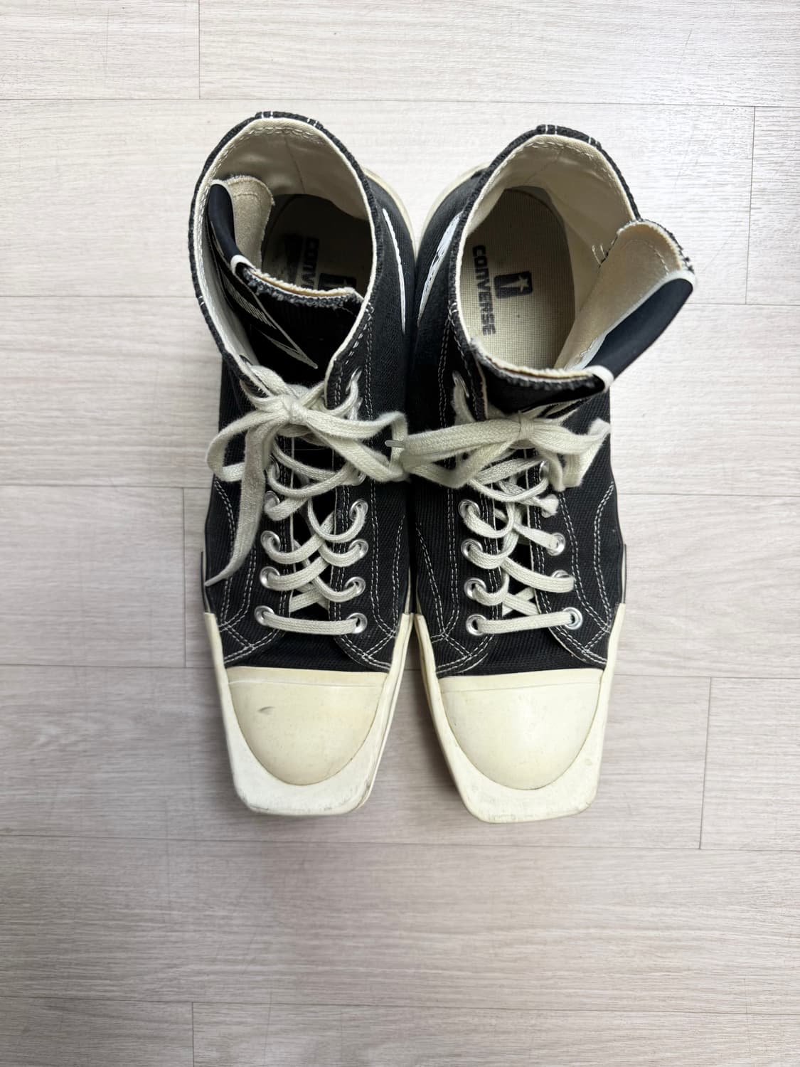 릭오웬스 다크쉐도우 컨버스 터보다크 척70하이 295 상품이미지2