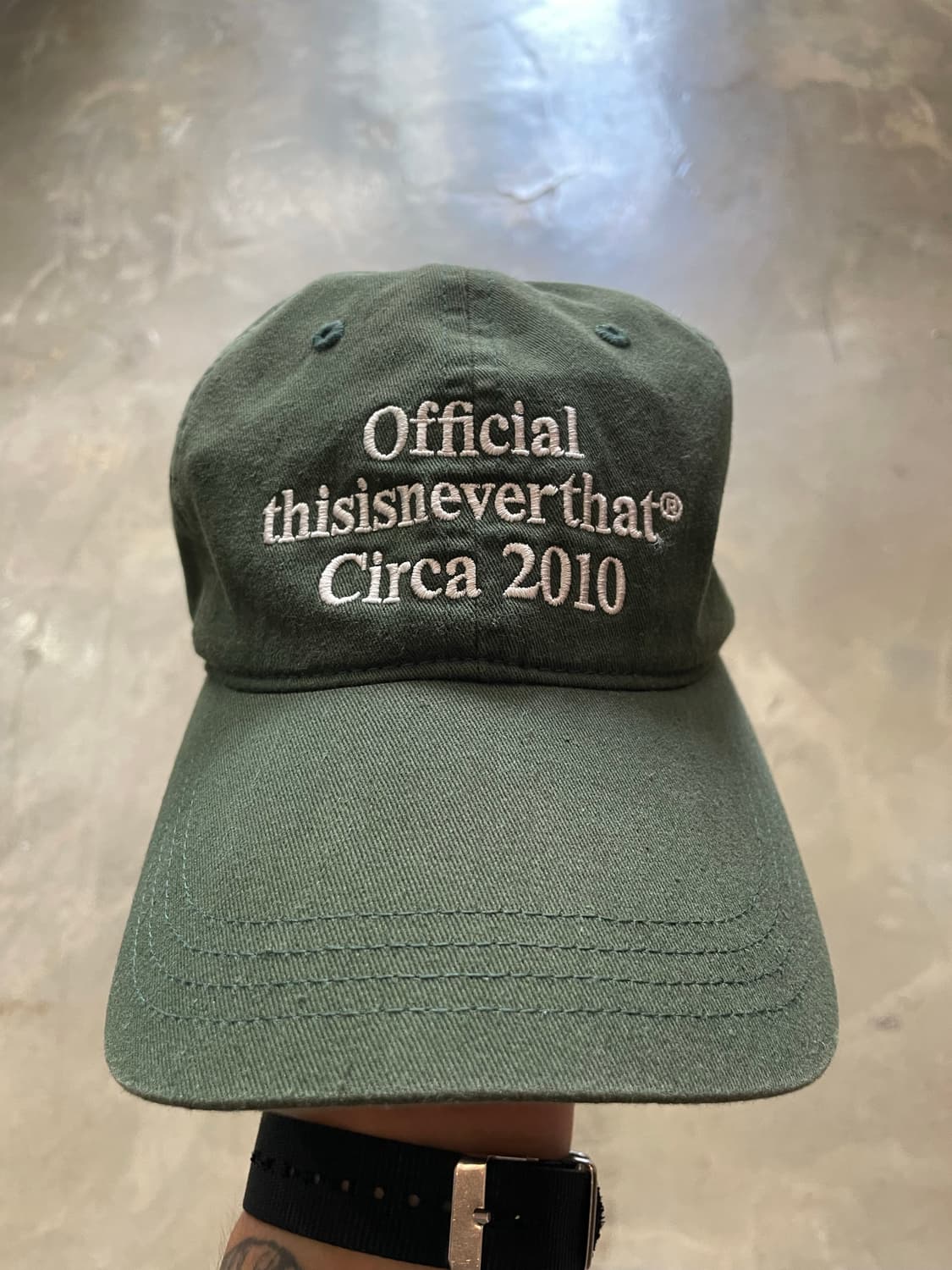 Thisisneverthat 디네댓 볼캡 그린 상품이미지1
