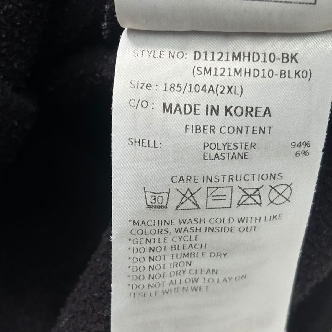 DESCENTE LG 트윈스 기모 후드티 블랙 XL 상품이미지7