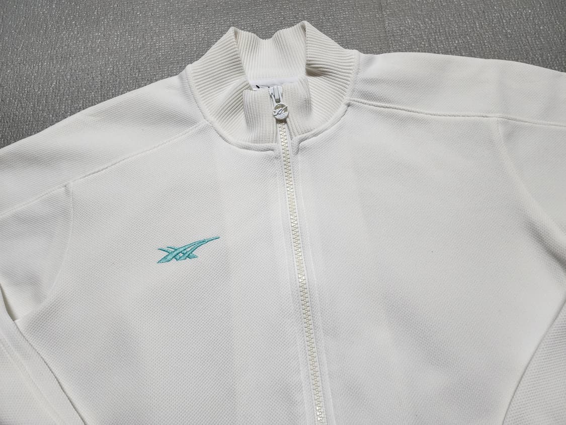 80's 90's 아식스 올드스쿨 화이트 져지 트랙탑 상품이미지2