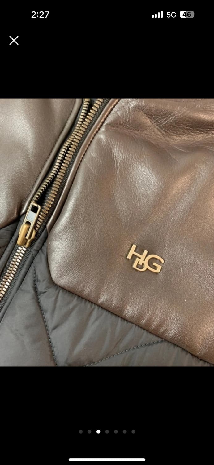 지방시 가죽 패딩베스트 (46/상태굿) 상품이미지3