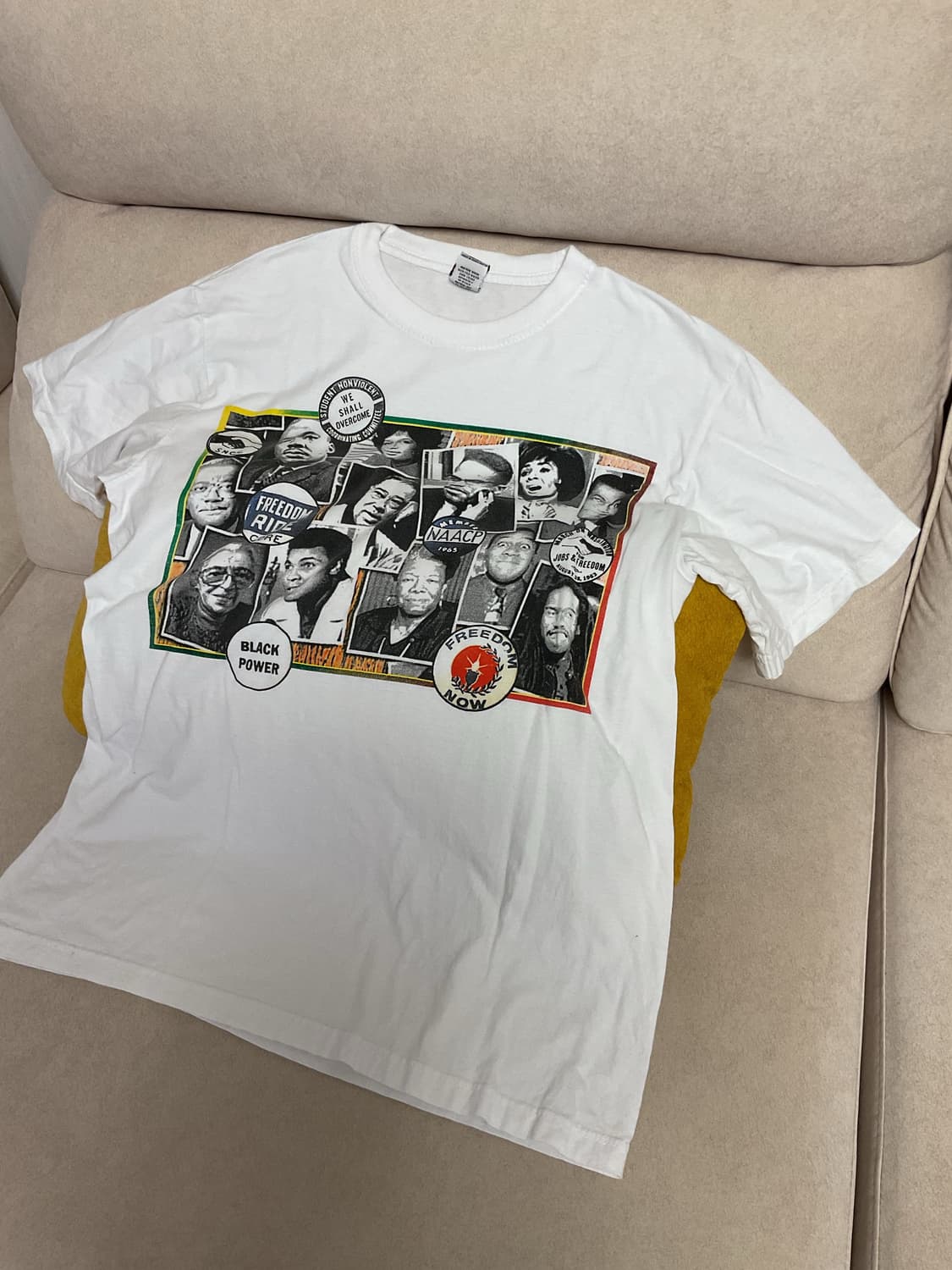 American vintage naacp tee 상품이미지1