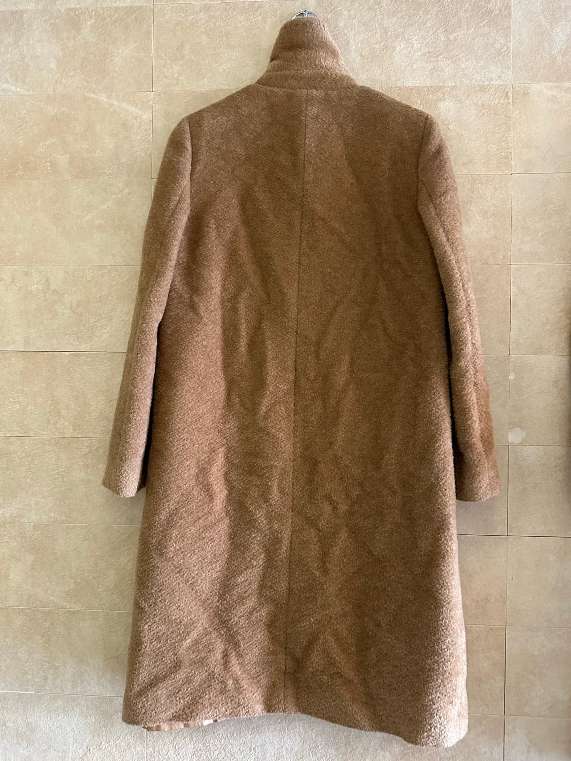 쉬즈미스 브라운 스탠드넥 코트 55 상품이미지6