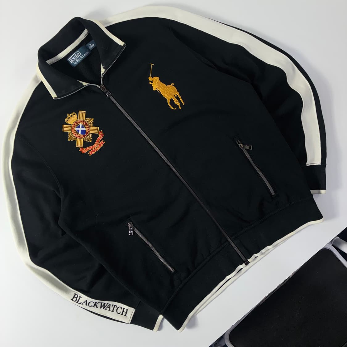 Polo  폴로 랄프로렌 빅포니 치프키프 블랙와치 트랙탑 져지 상품이미지2