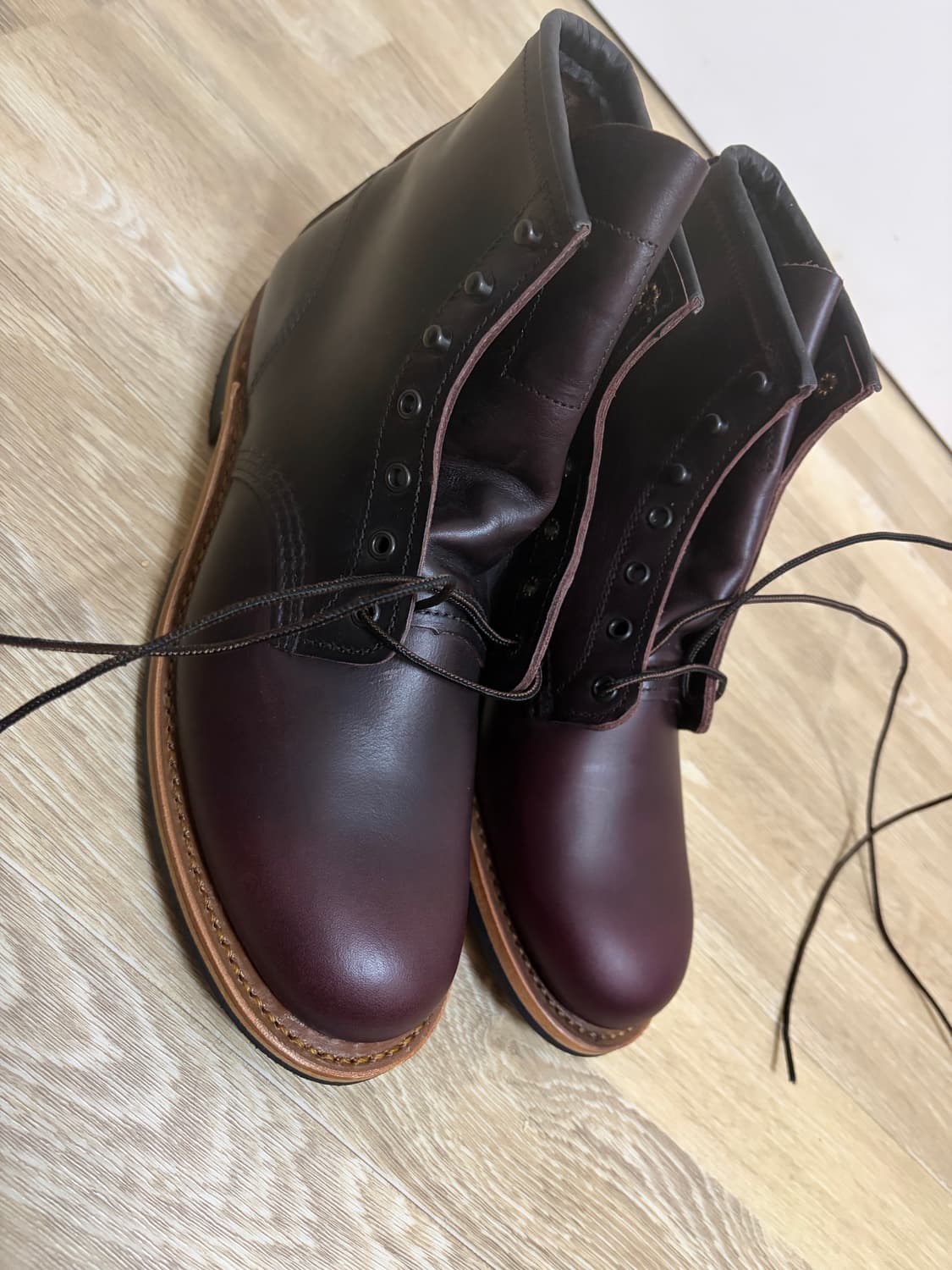 [8.5D, 265] 레드윙 벡맨 9419 블랙체리 세컨팩토리 상품이미지2