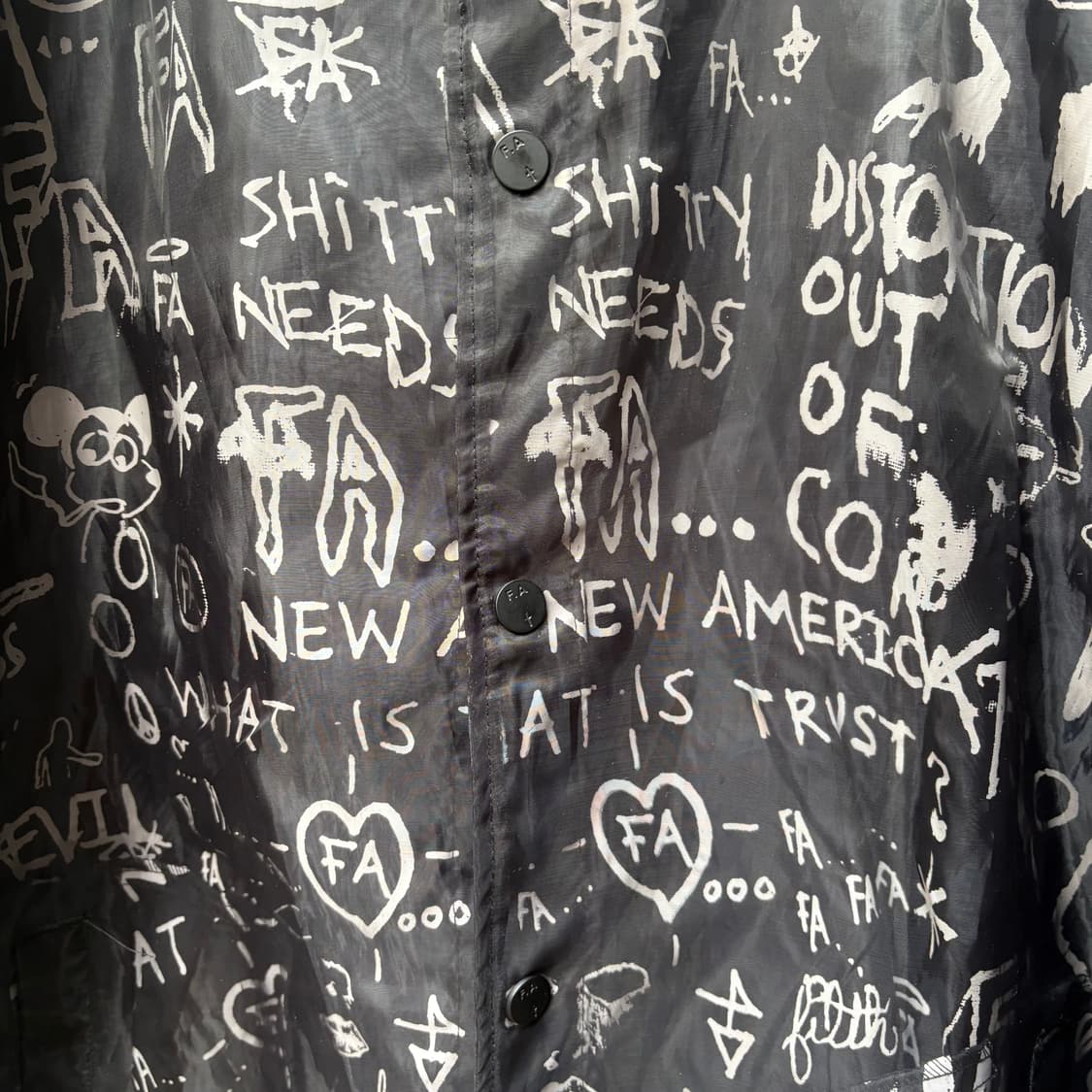 퍼킹어썸 디스토션 코치자켓 상품이미지7