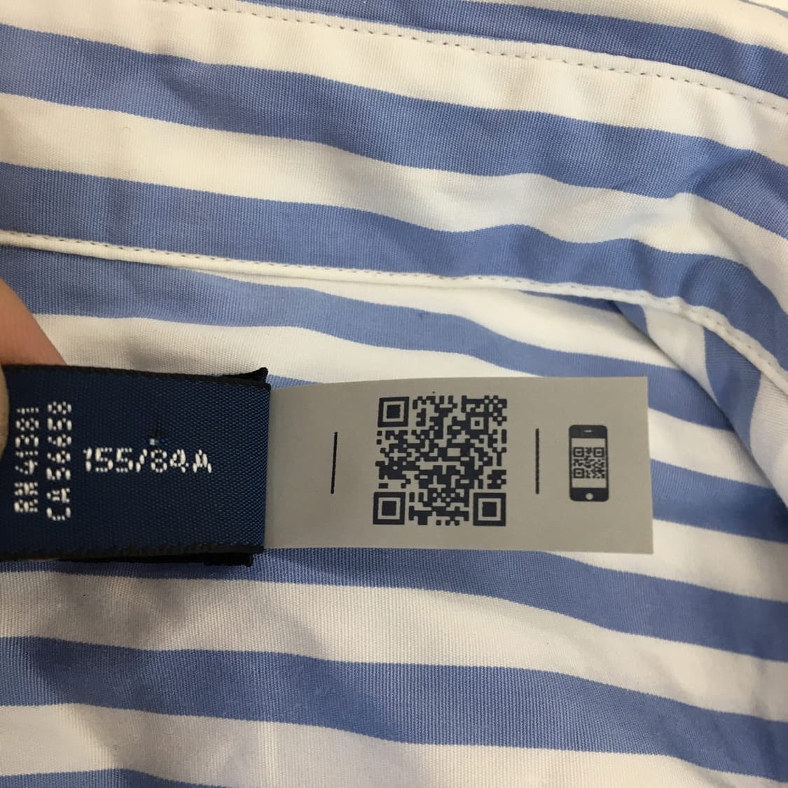 폴로 랄프로렌 코튼 패널 셔츠드레스 QR 백화점판 66  상품이미지6