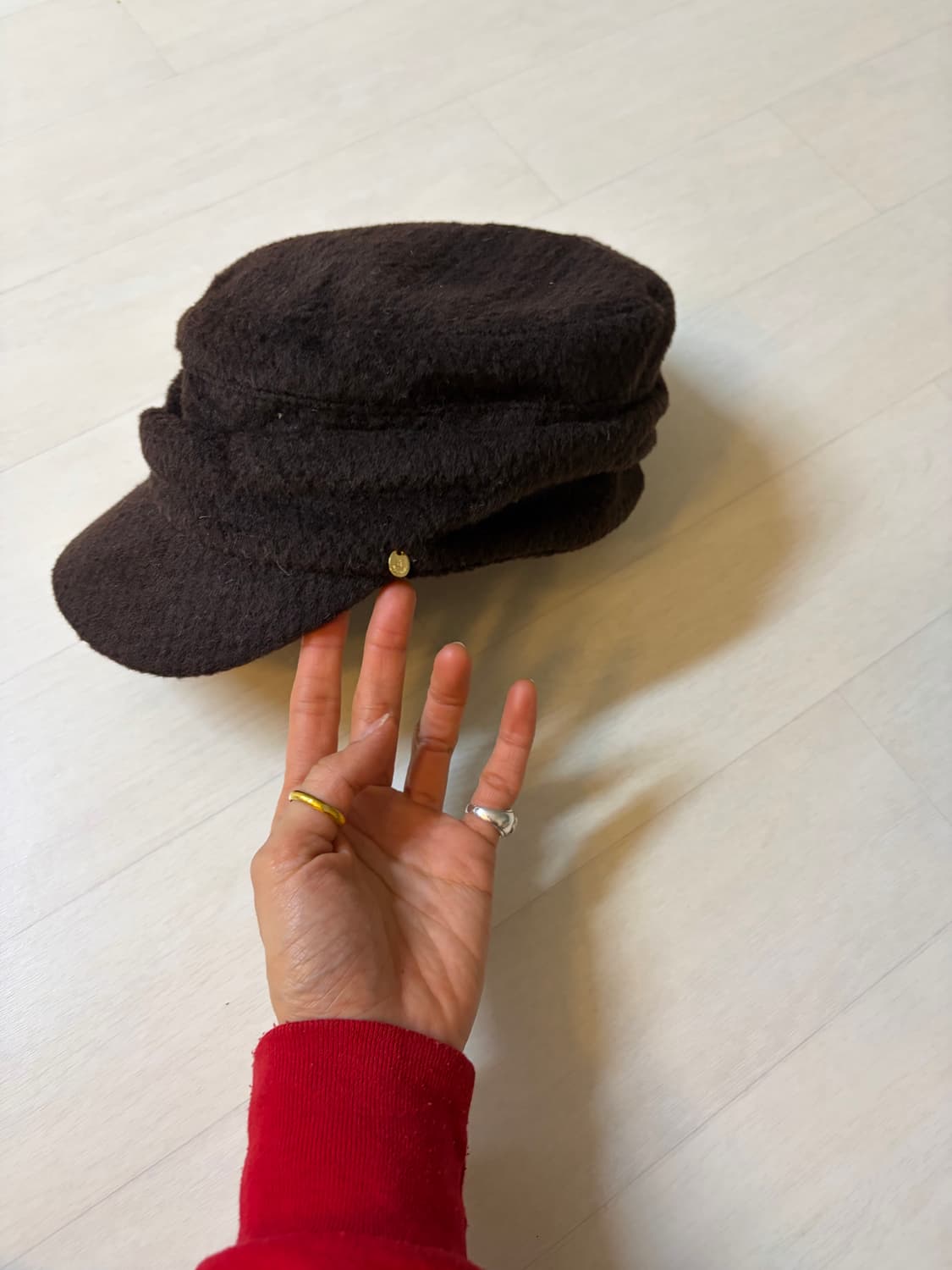 일본브랜드 브라운 모자  상품이미지4