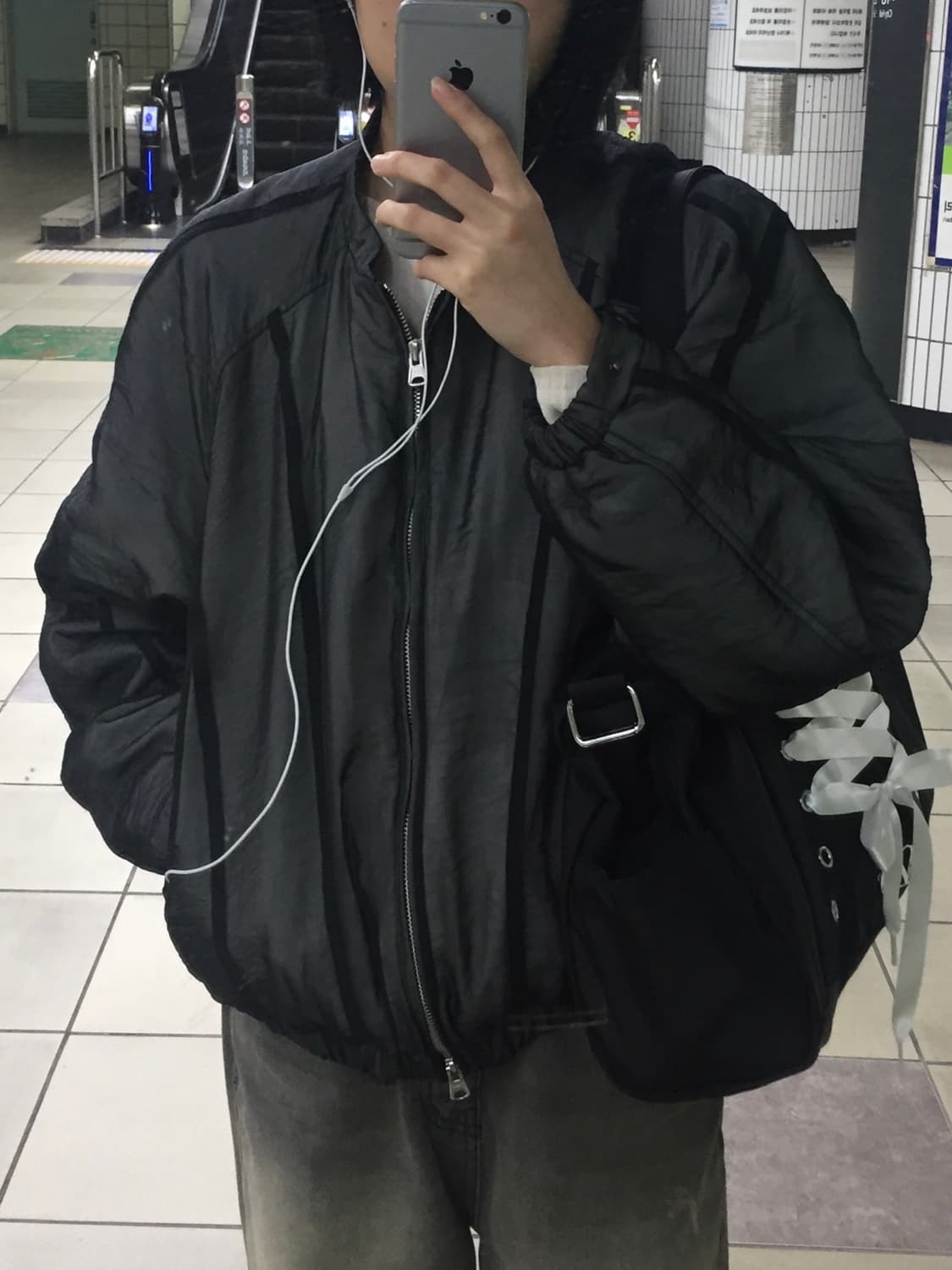 인사일런스 더블레이어드 플러피 점퍼 상품이미지4