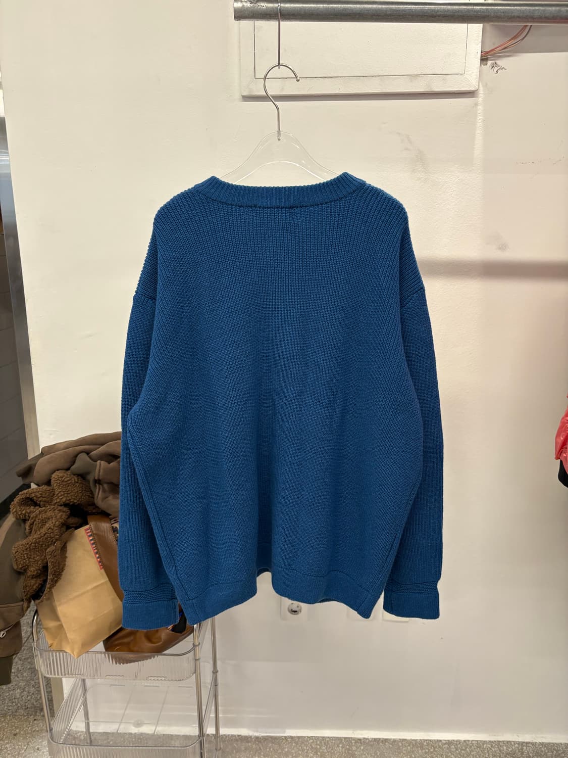 Espionage blue cardigan 상품이미지4