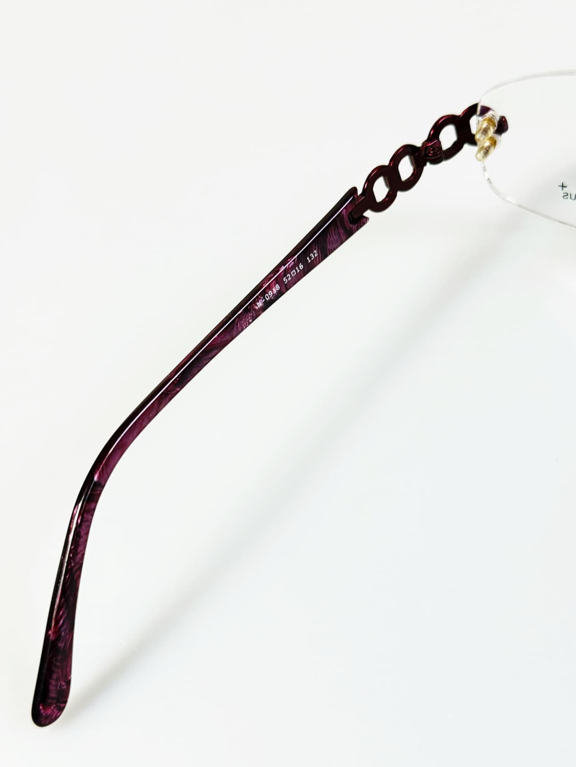 NICOLE PLUS 무테 오벌 메탈 프레임 빈티지 안경 상품이미지7