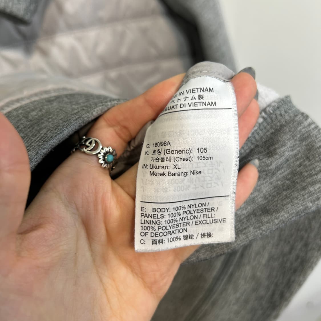 나이키 경량 패딩 후드집업 105 상품이미지4