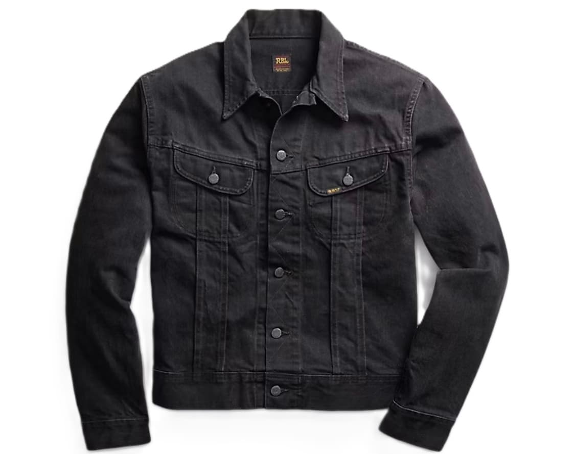 RRL LOT271 블랙 미디움 새제품 상품이미지1