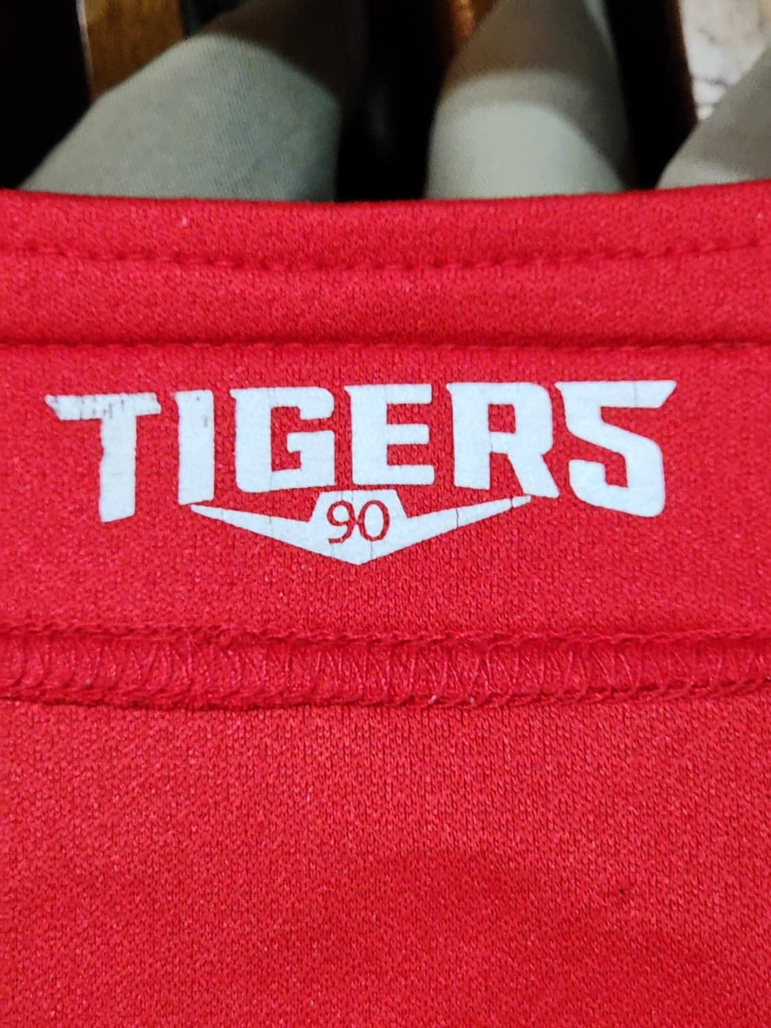 (90) 기아타이거즈 유니폼 반팔 안치홍 마킹 야구져지  상품이미지3