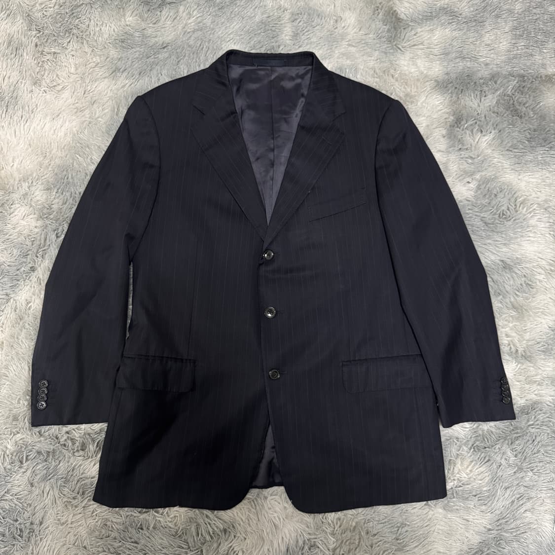 에르메네질도제냐 스트라이프 자켓 XL사이즈 상품이미지1