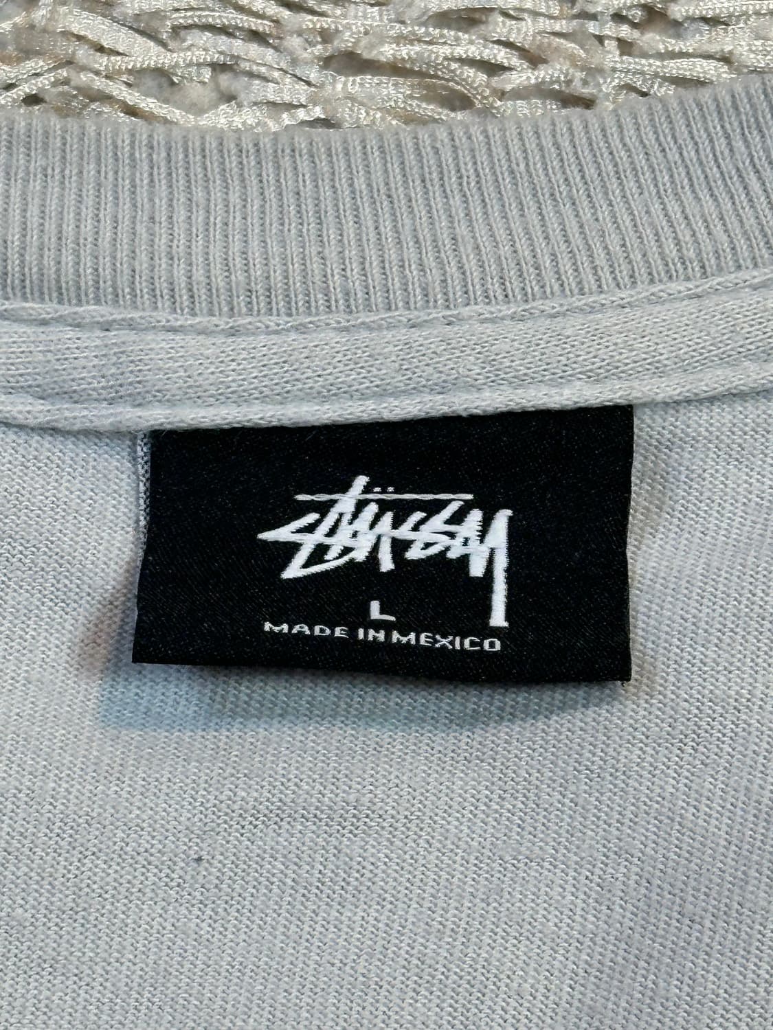 스투시 STUSSY 베이직 로고 롱슬리브 블루 상품이미지9