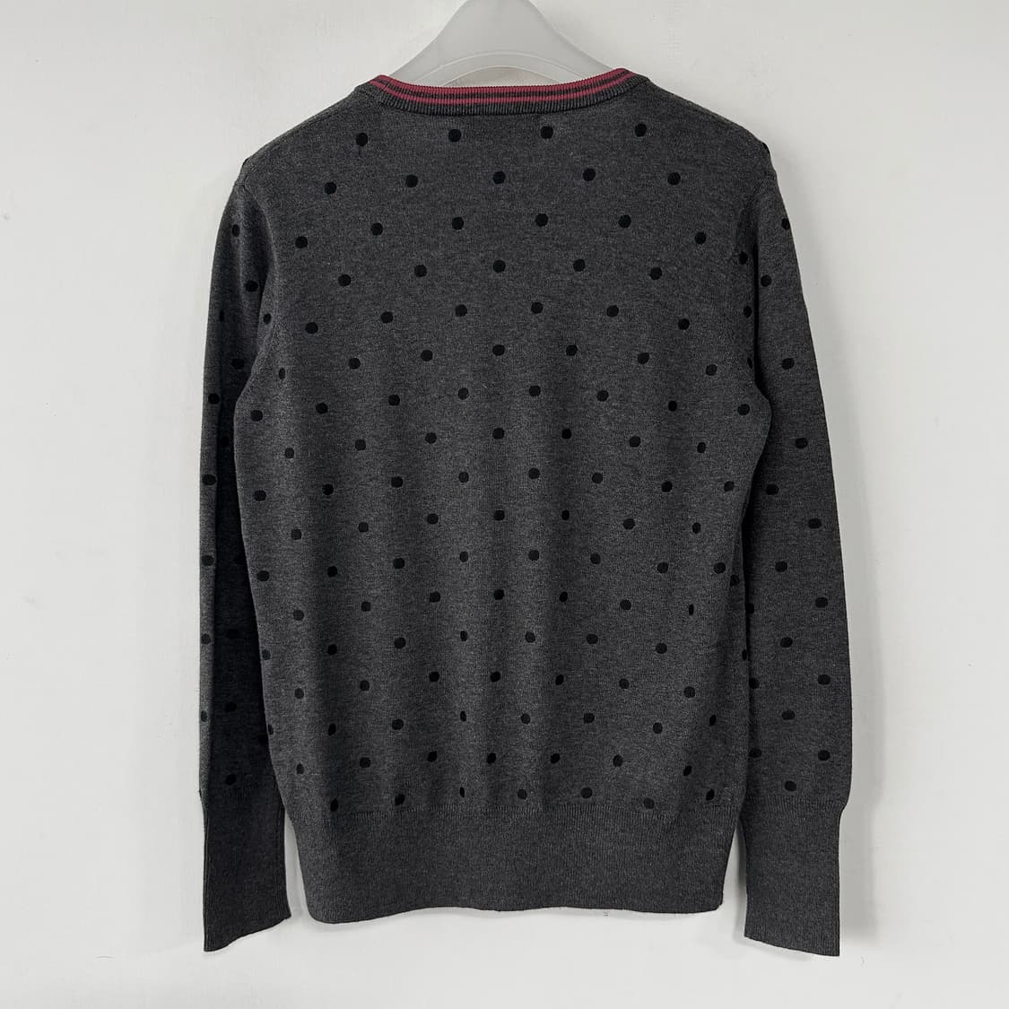 프레드페리 폴카 도트 니트 가디건 상품이미지4