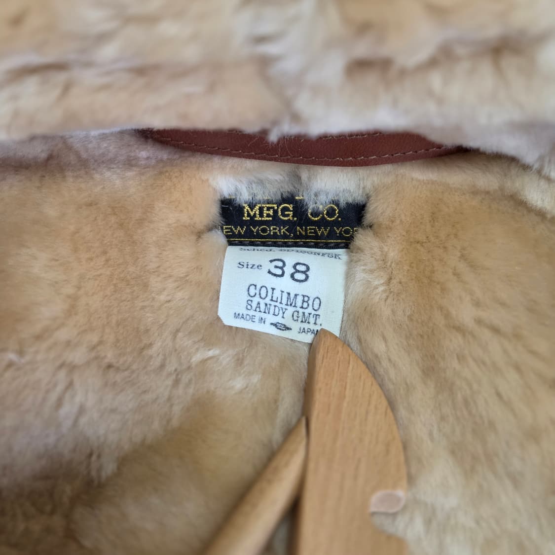 Colimbo 콜림보 B-3 무톤 무스탕 자켓 상품이미지7