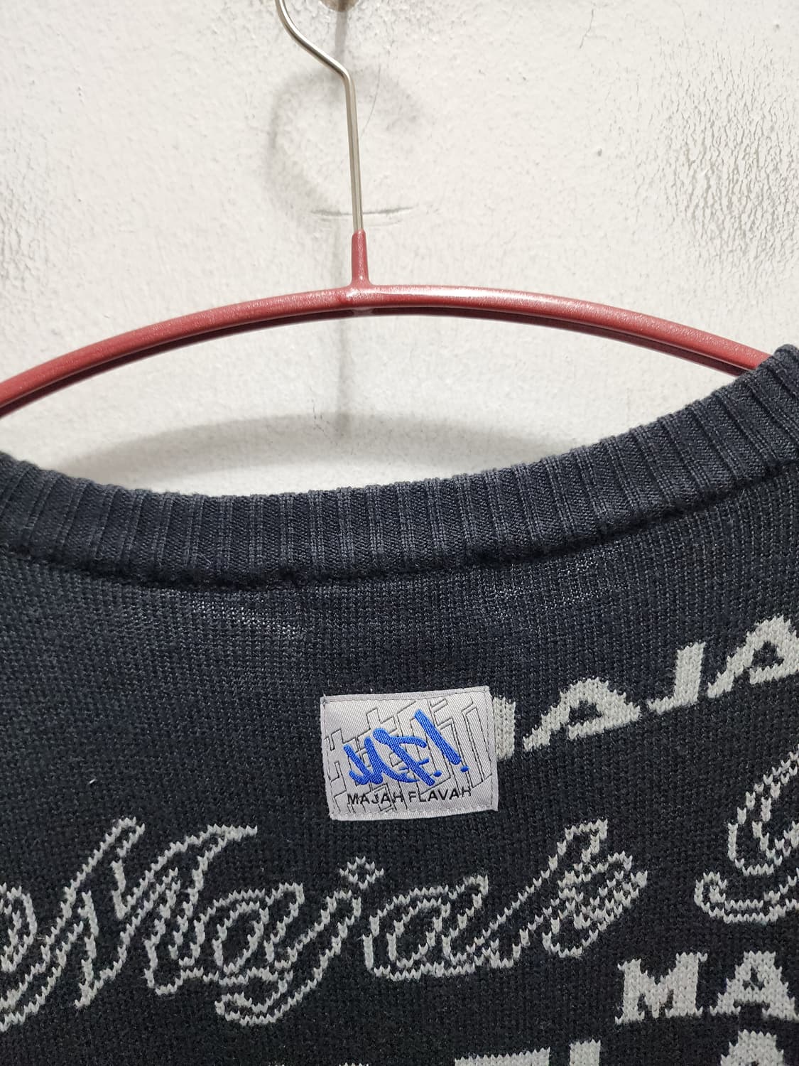 마자플라바 로고 프린팅 니트 상품이미지3