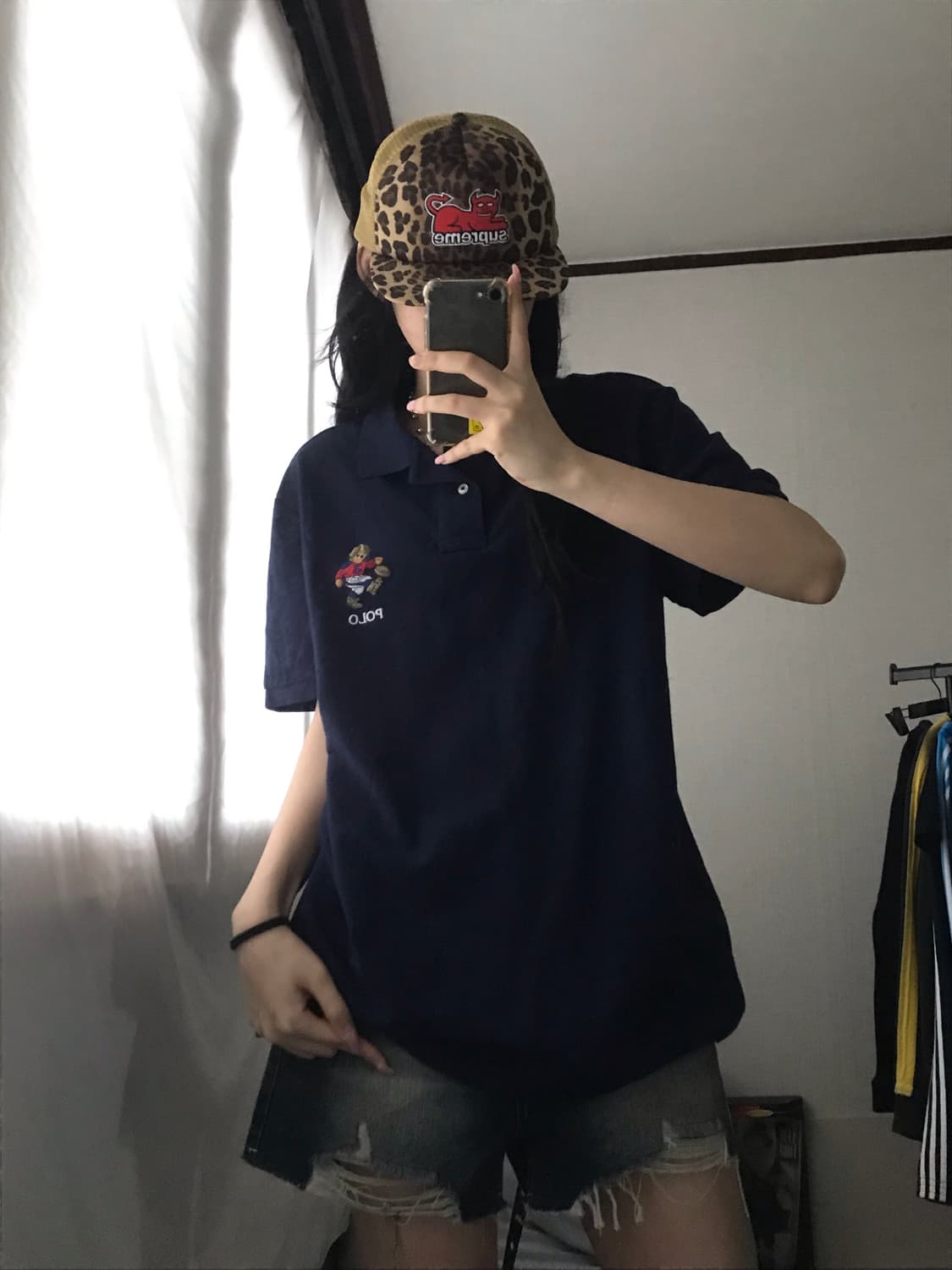 폴로 네이비 베어 반팔티셔츠 상품이미지5