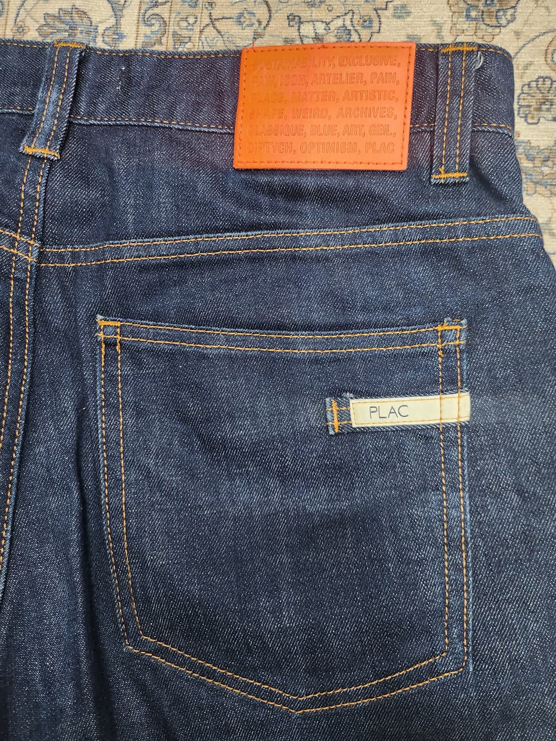 PLAC 플랙 진청 데님팬츠 M32 (30-32) 상품이미지3