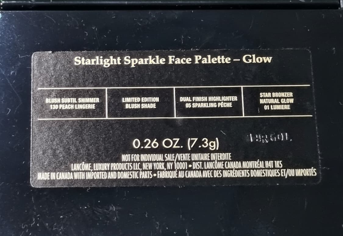 랑콤 스파클링 아이섀도우 페이스 팔레트 상품이미지5