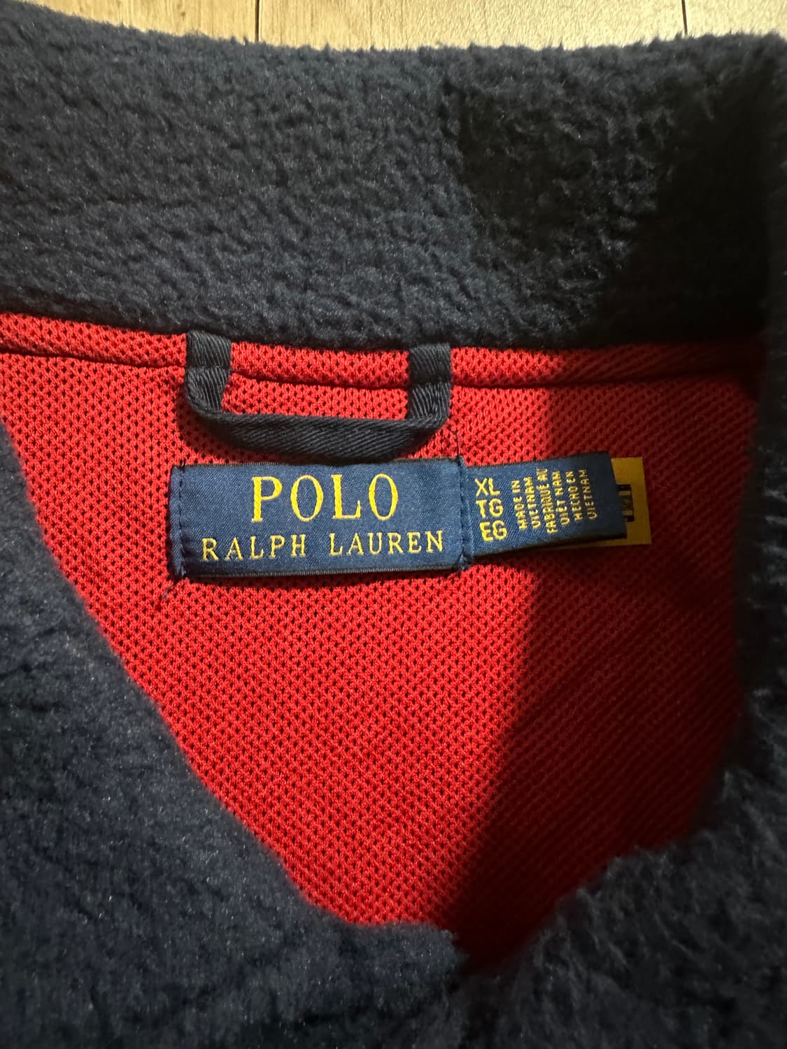 폴로 랄프로렌 레터맨 플리스 XL 상품이미지2