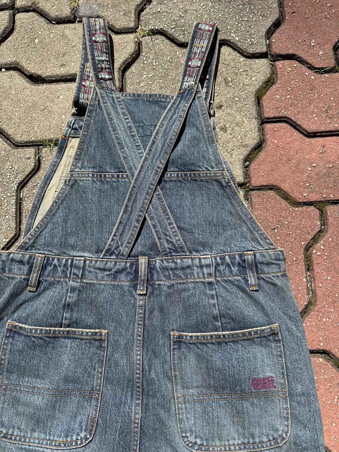 빈티지 2000s 게스 진 데님 오버롤  (새상품/DEADSTOCK) 상품이미지6