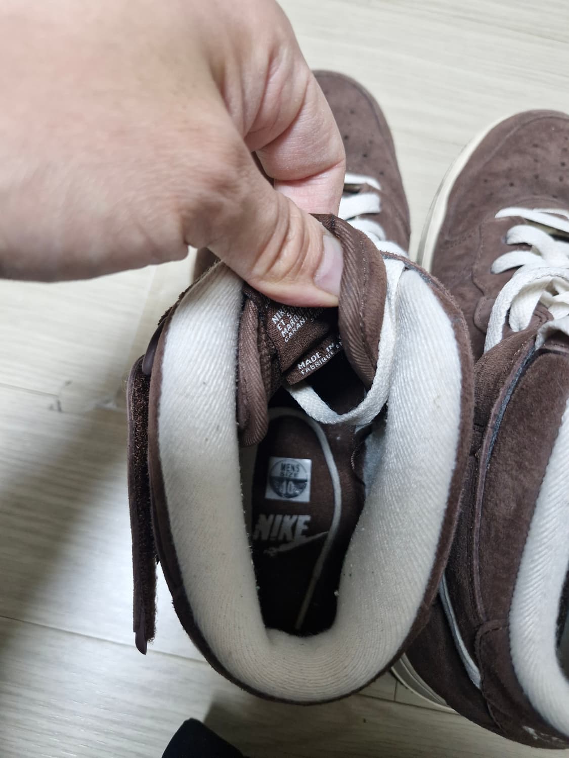 [280] 나이키 에어포스 1 미드 '07 QS 초콜릿 상품이미지5