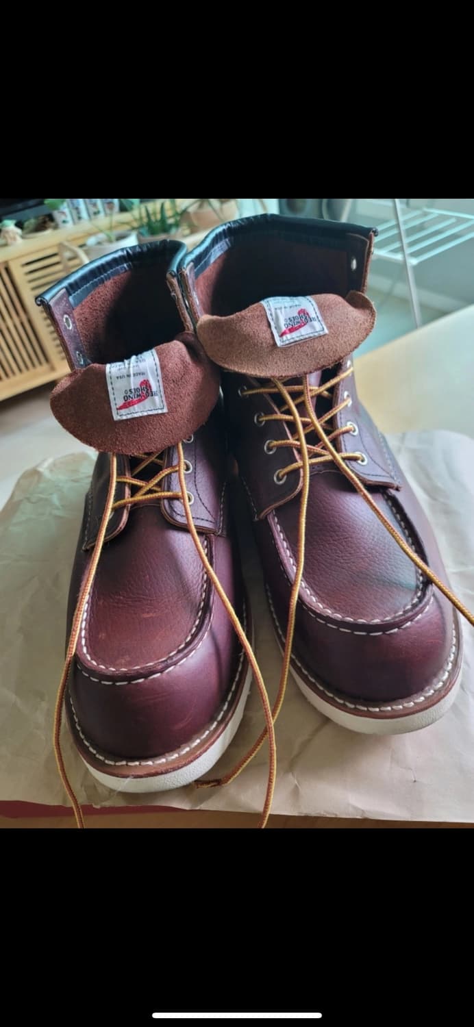 레드윙 US13 E2 6인치 목토 8138 브라이어 오일 슬릭 상품이미지3