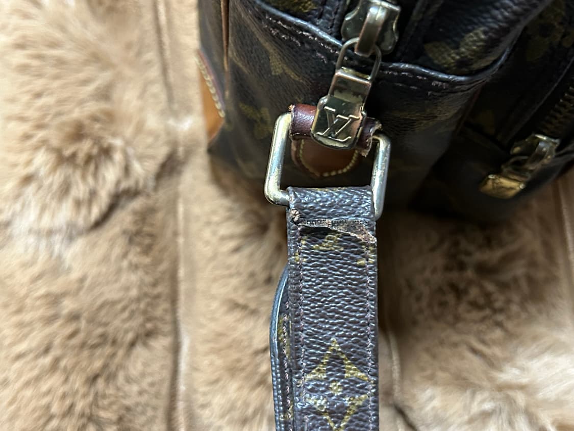 정품 빈티지 루이비통 닐로 메신저 크로스백 상품이미지9