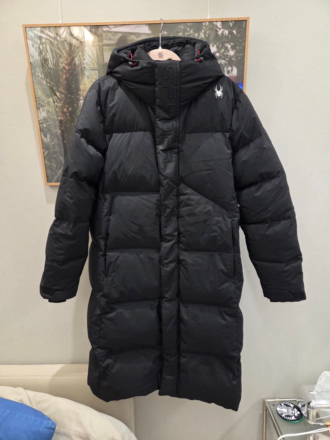 스파이더 롱 패딩 상품이미지1