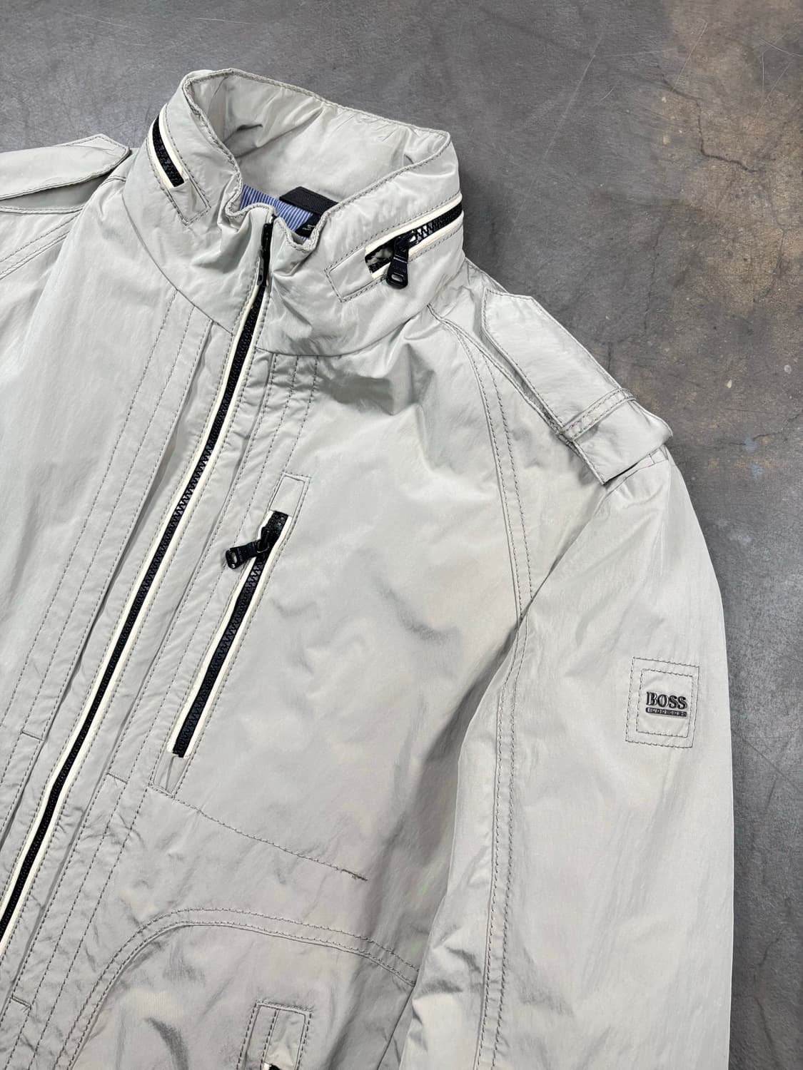 휴고보스 바이커 자켓 상품이미지2