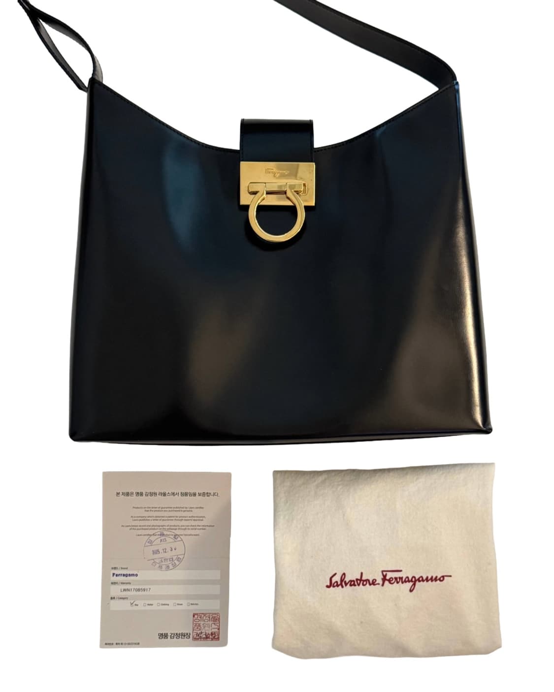 살바토레 페라가모 간치니 트리폴리오 숄더백 상품이미지5