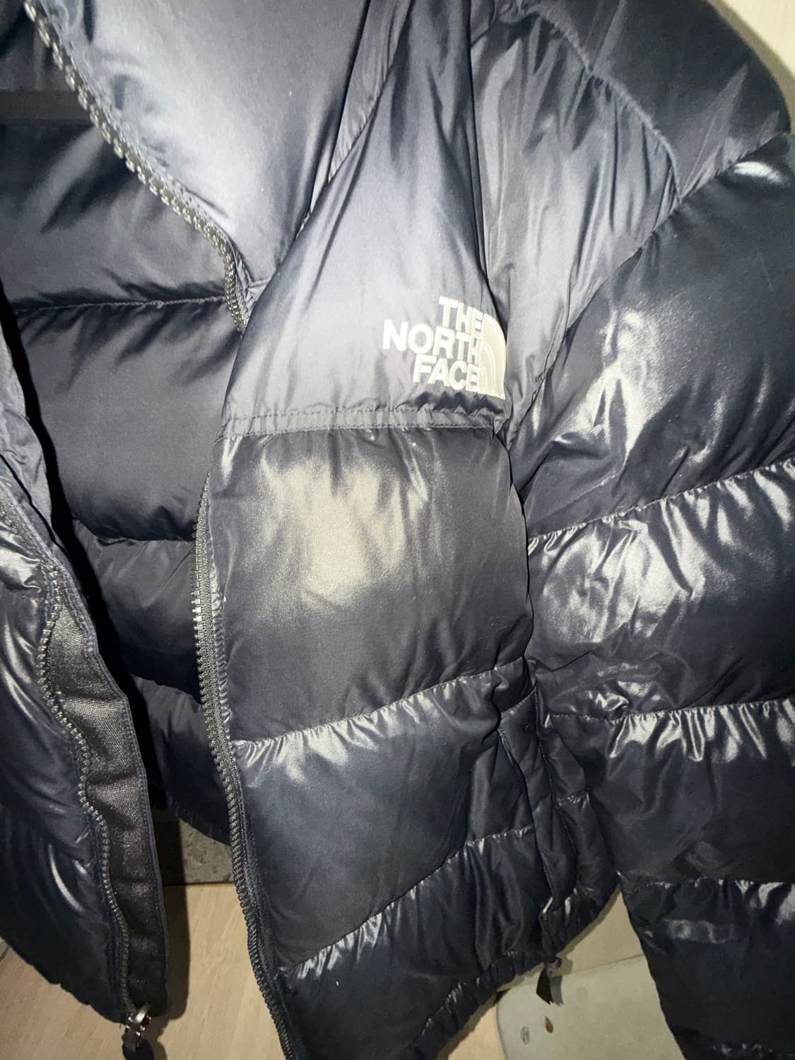 노스페이스 눕시 숏패딩 m 상품이미지4