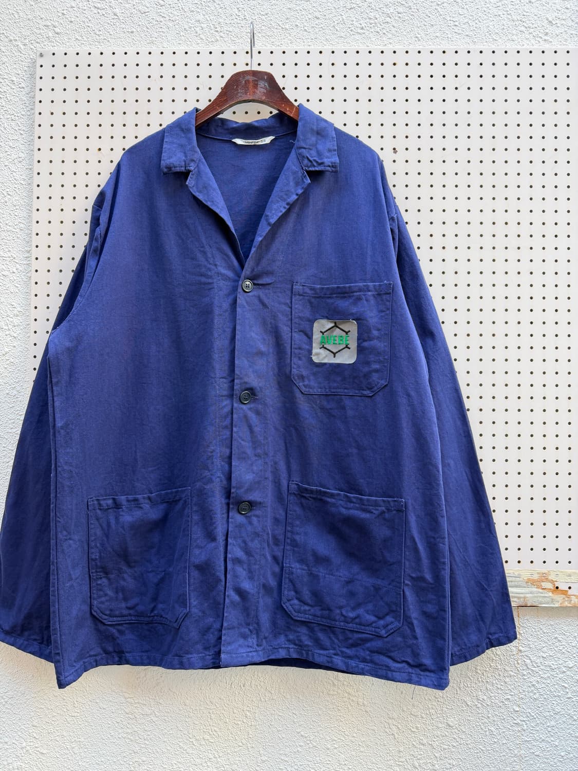 OLD EURO VINTAGE NAVY BLUE 빈티지 프렌치워크자켓 상품이미지3