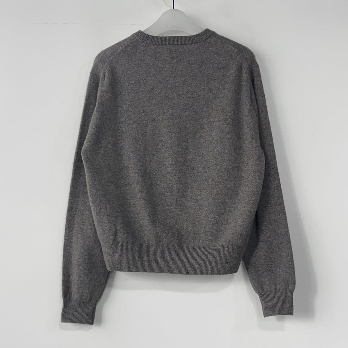 단톤 24 로고 패치 울 풀오버 상품이미지6